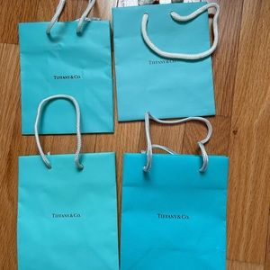 Tiffany paper shopping bags